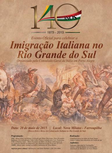 130 anos: Bairro do Cascalho celebra abertura da Semana Italiana