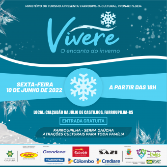 Vivere: Neve artificial, música e gastronomia vão agitar o Calçadão da Júlio na sexta-feira