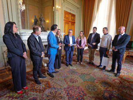 Prefeito de Farroupilha convida Governador do Estado para prestigiar evento mundial de ciclismo