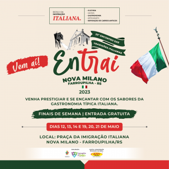 Nova Milano prepara a 20º Encontro das Tradições Italianas - Entrai
