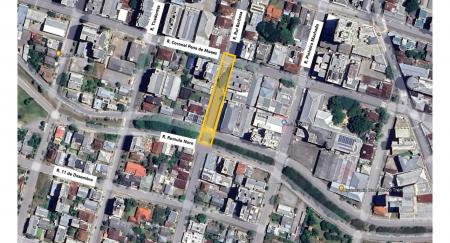 Atenção: Rua Rui Barbosa terá bloqueio de trânsito nesta terça-feira e quarta-feira