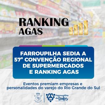 Farroupilha sedia a 57ª Convenção Regional de Supermercados e Ranking Agas Farroupilha sedia a 57ª Convenção Regional de Supermercados e Ranking Agas