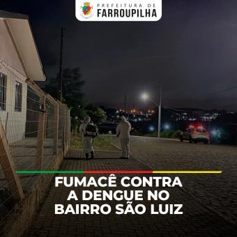 Farroupilha registra o terceiro caso importado de Dengue e realizará fumacê no bairro São Luiz