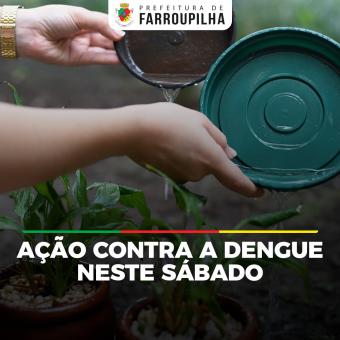 Prefeitura de Farroupilha realiza ação de conscientização contra a dengue neste sábado