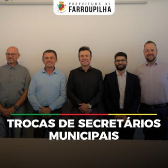Prefeitura de Farroupilha anuncia trocas no secretariado municipal