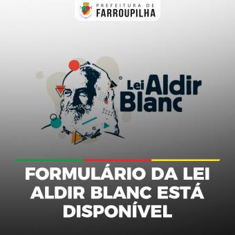 Formulário para consulta pública da Lei Aldir Blanc está disponível para a comunidade