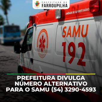 Com dificuldades de contato via 192, Prefeitura divulga número alternativo para o SAMU