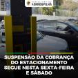 Prefeitura de Farroupilha suspende cobranças do estacionamento rotativo nesta sexta-feira e sábado