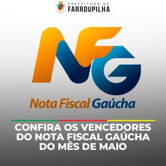 Confira os vencedores do Nota Fiscal Gaúcha do mês de maio