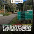 Entenda como funciona a liberação da Estrada Luiz Victório Galafassi em Farroupilha