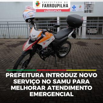 Prefeitura de Farroupilha introduz novo serviço no SAMU para melhorar atendimento emergencial