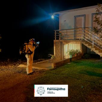 Fumacê contra a dengue irá ocorrer nesta quarta-feira no bairro Pio X