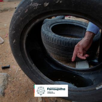 Sábado é Dia D contra a dengue em Farroupilha com recolhimento de pneus em diversos pontos