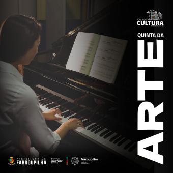 Quinta da Arte da Casa de Cultura terá como atração os pianistas mirins da Escola Pública de Música