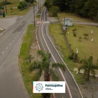 Com investimentos de R$ 1,2 milhão, nova licitação visa retomar obras da ciclovia até Caravaggio Com investimentos de R$ 1,2 milhão, nova licitação visa retomar obras da ciclovia até Caravaggio